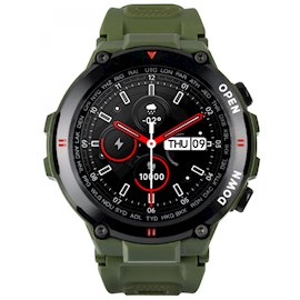 სმარტ საათი Gelius GP-SW008 Pro, 1.3", IPX7 Waterproof, Smart Watch, Navy Green